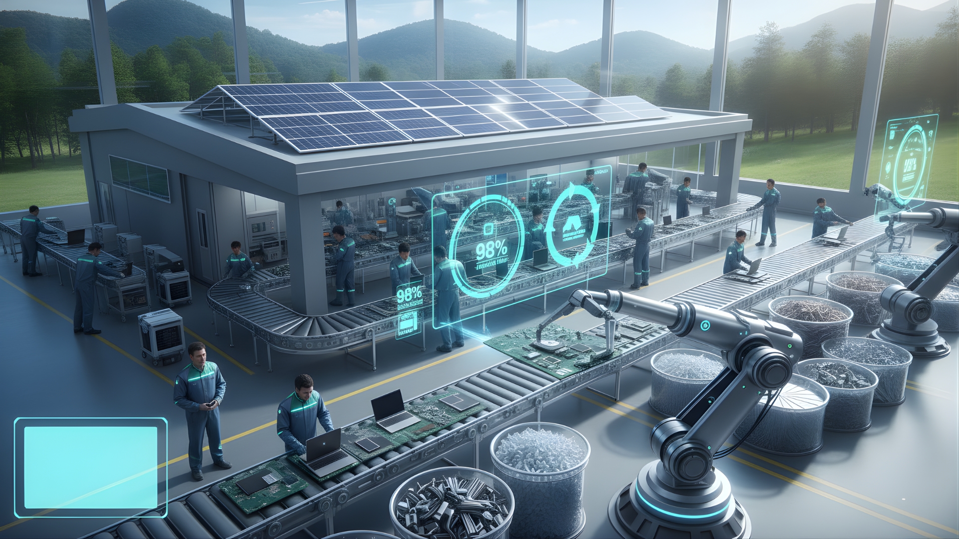 Transforming E-Waste into Eco-Value