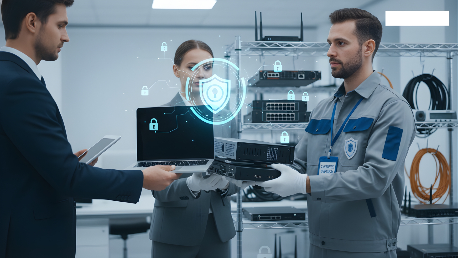 Secure, Certified E-Waste Recycling